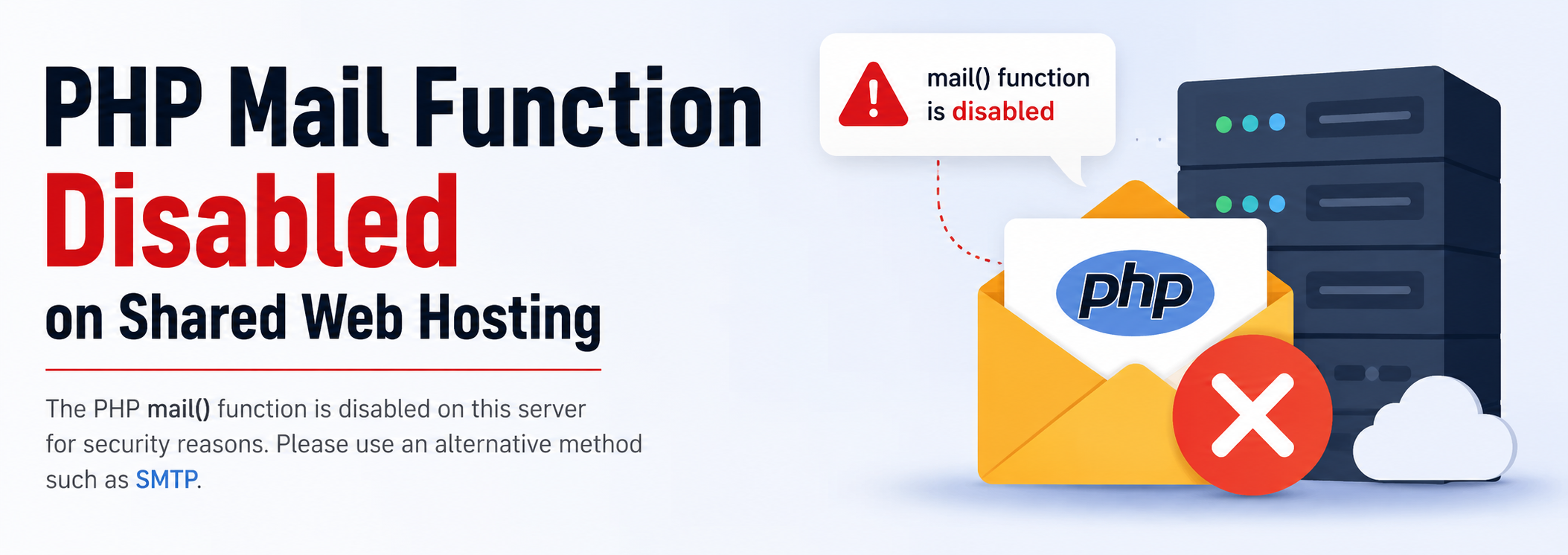 PHP Mail Function Disabled on Shared Web Hosting