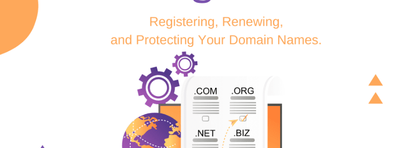 How to manage a domain name
