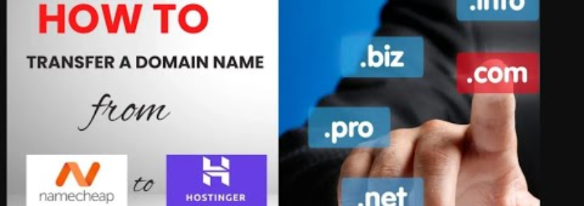 How to transfer a domain name to a new registrar