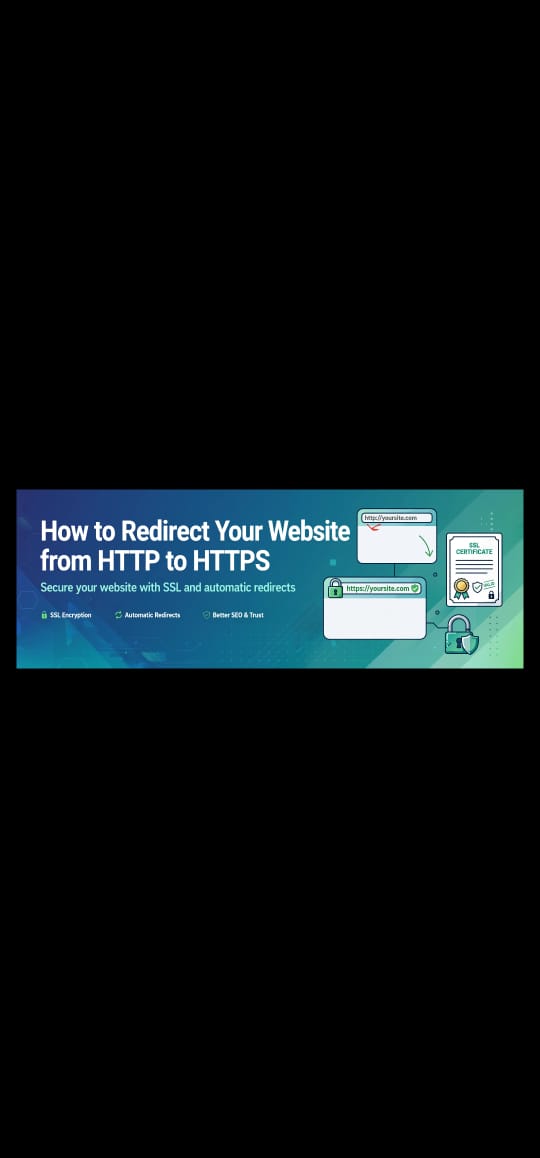 How to redirect your website from HTTP to HTTPS